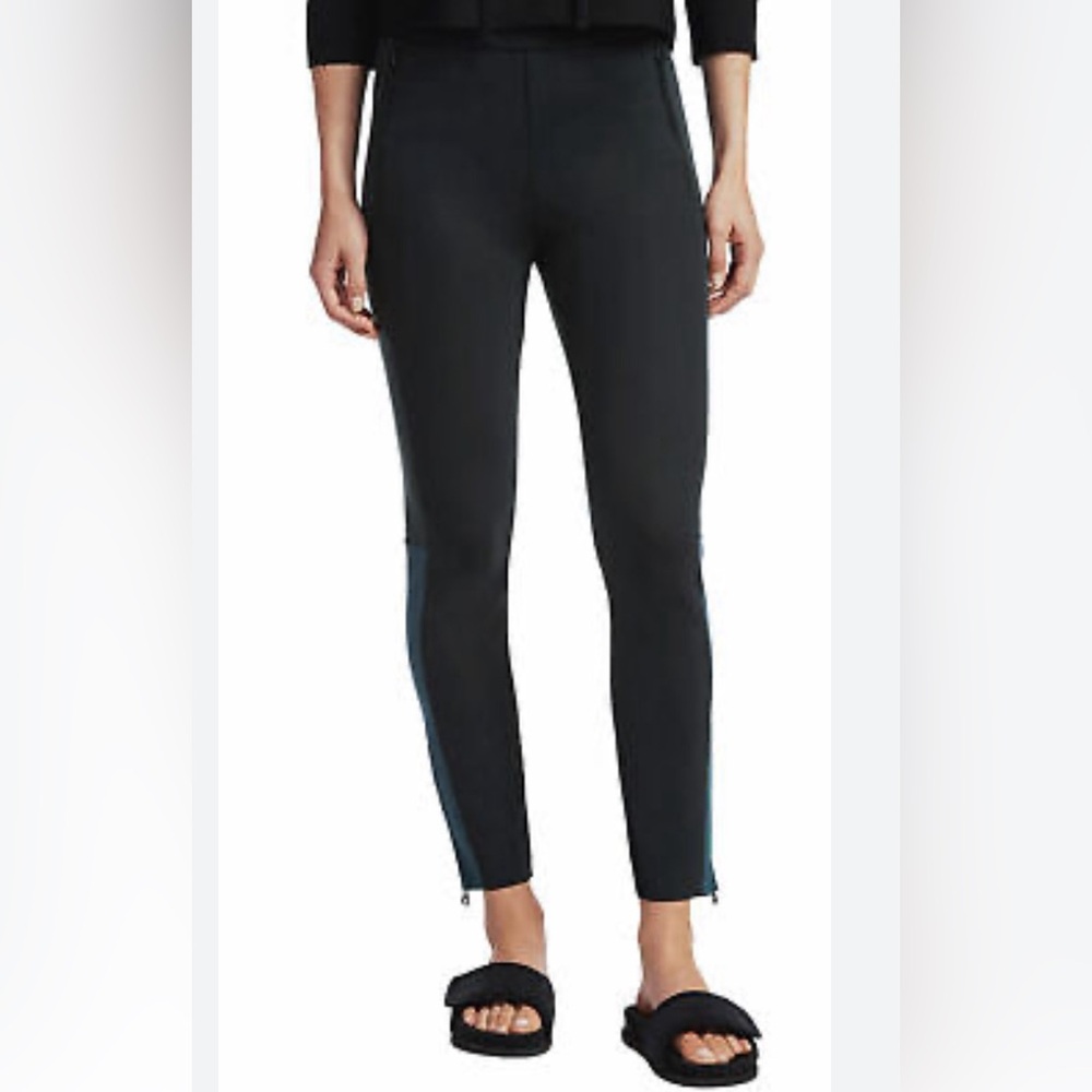 James Perse Scuba Solid Black Leggings Size 1 (Size Small)